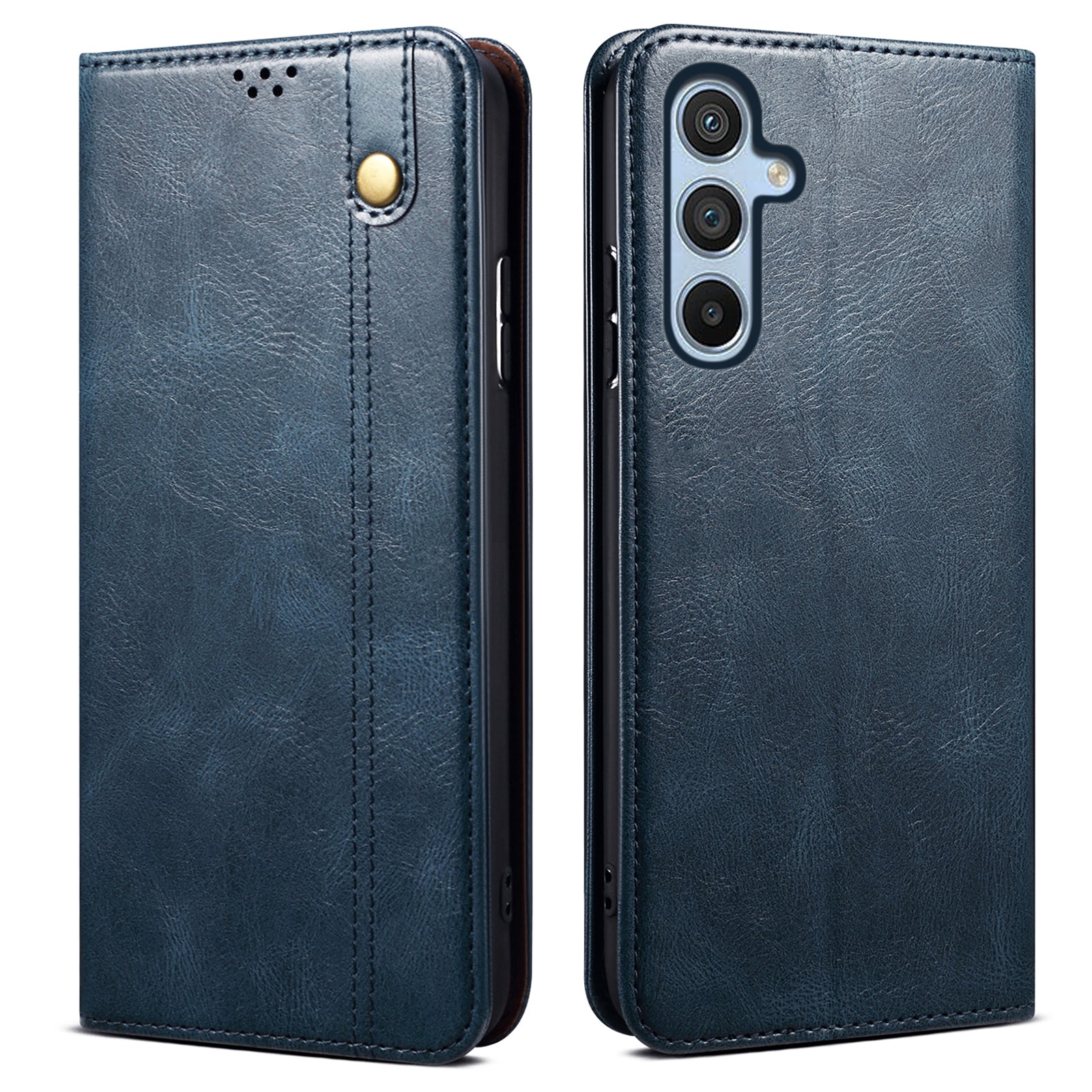 For Samsung Galaxy A54 5G PU Leather Phone Wallet Case Waxy Crazy Horse Texture Stand Cell Phone Cover For Samsung Galaxy A54 5G PU Leather Phone Wallet Case Waxy Crazy Horse Texture Stand Cell Phone Cover